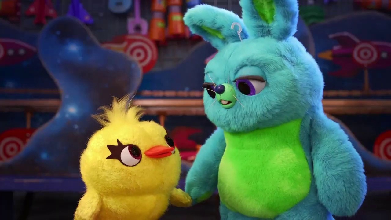 Fluffy Stuff with Ducky and Bunny: Love