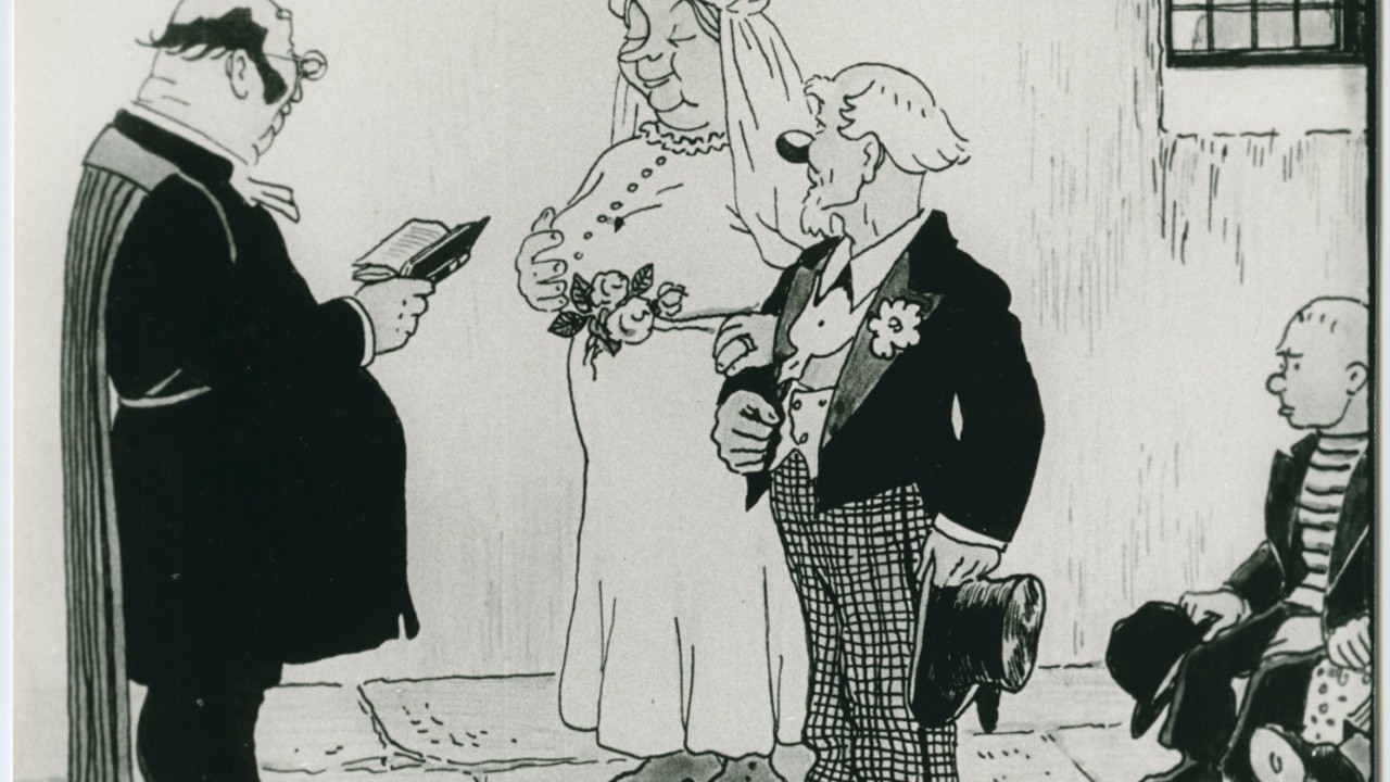 Kapten Grogg gifter sig