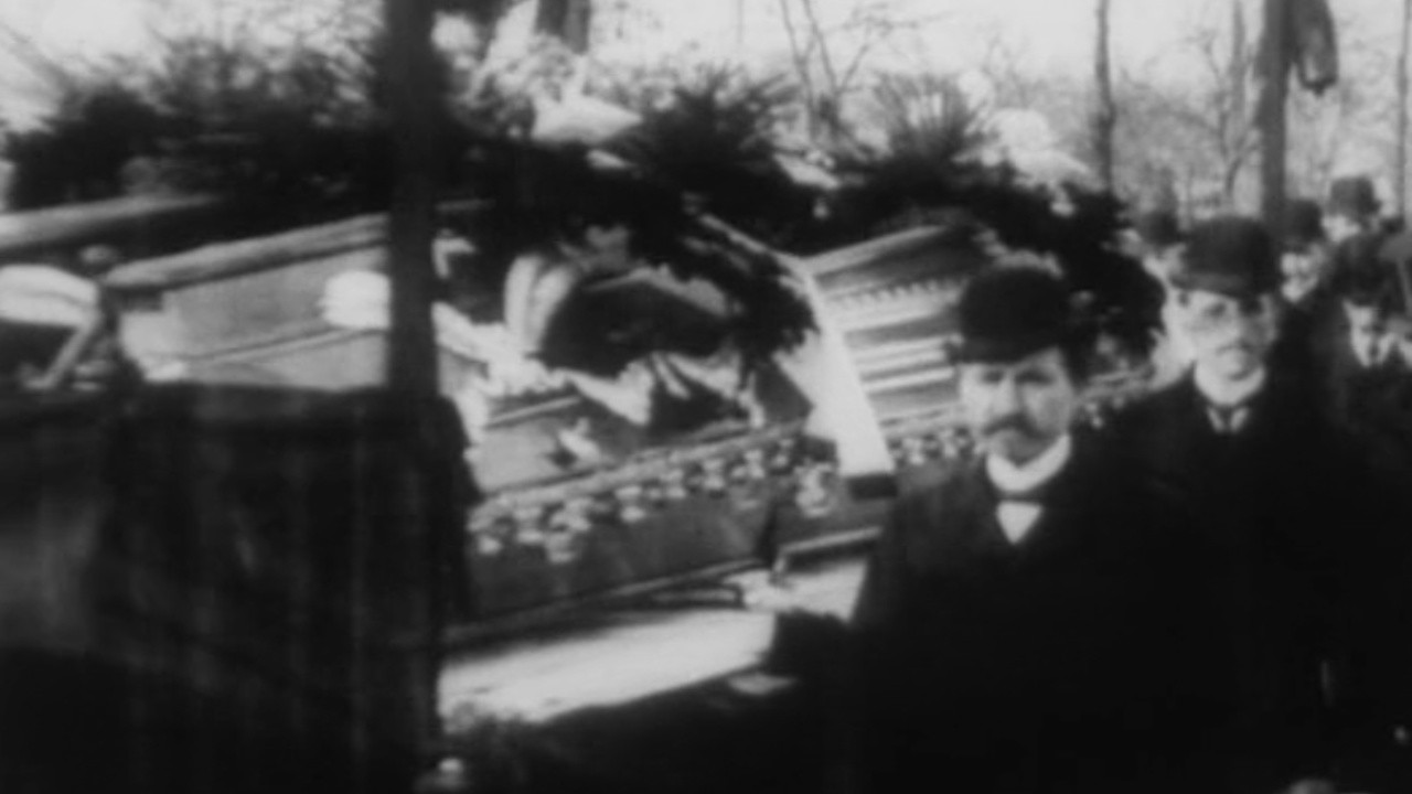 Funeral of the Victims of the Mine Disaster at the Radbod Colliery
