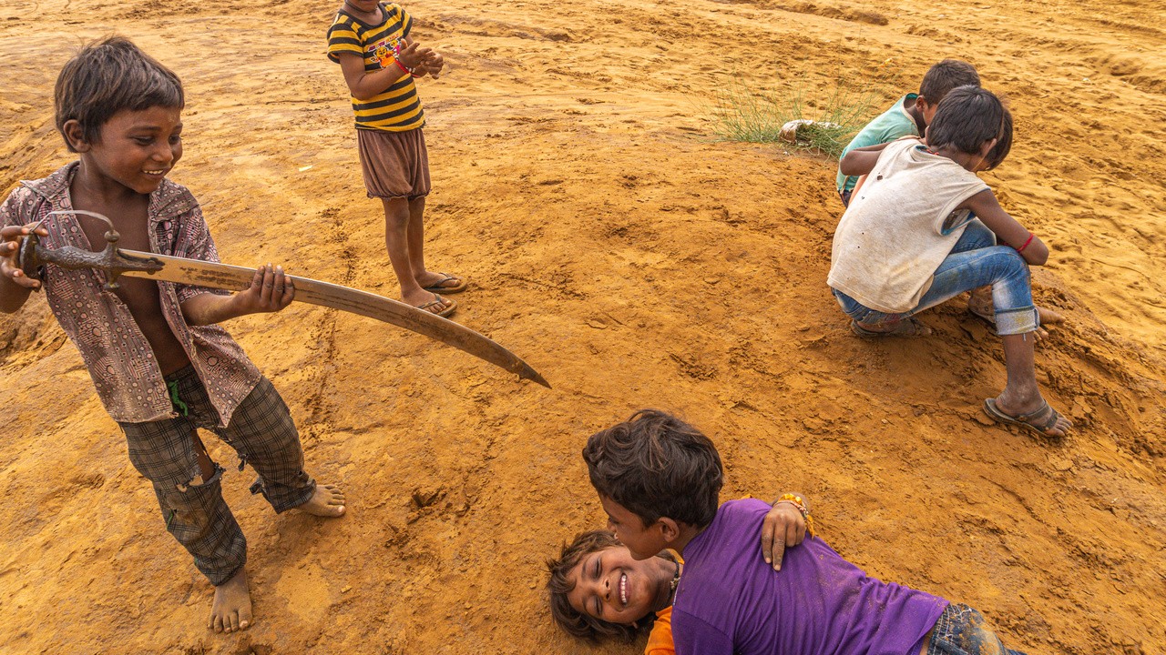 Children of Pushkar