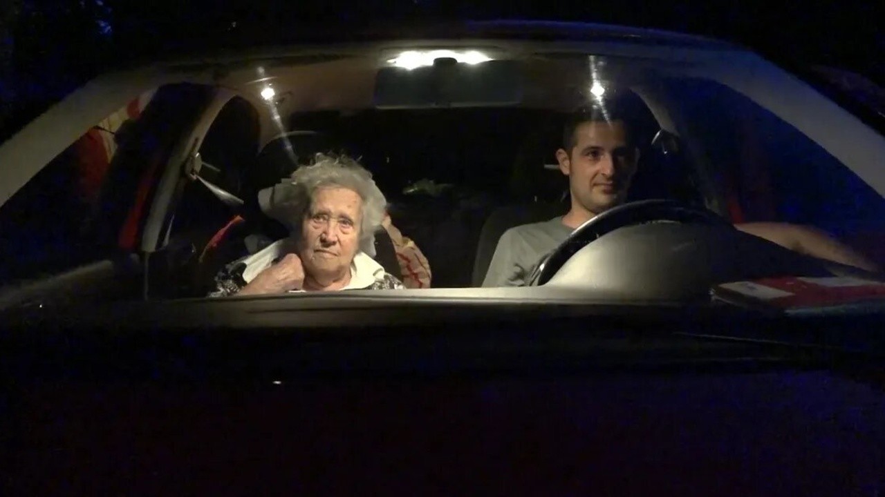 Granny and Chris & the Red Car