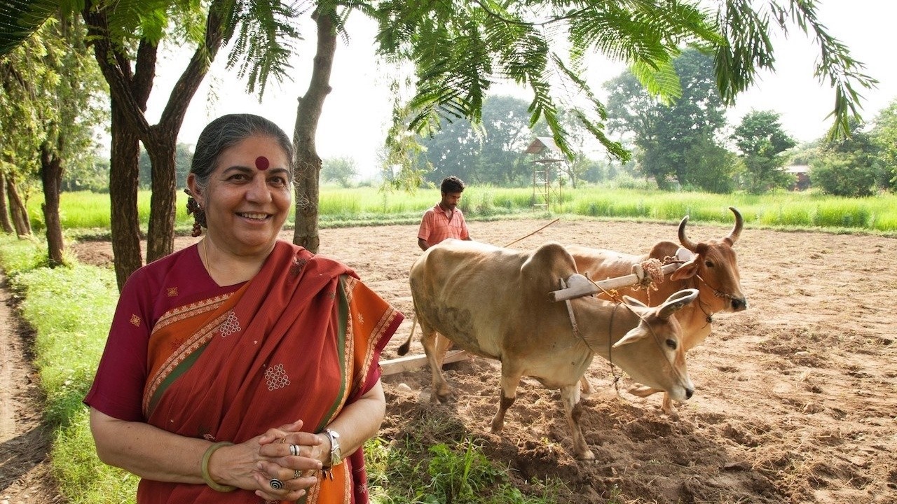 Image du film Les Graines de Vandana Shiva
