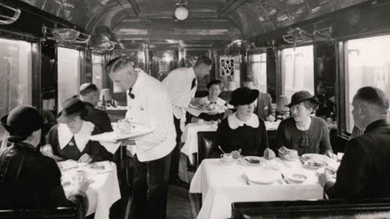 Die Kantine auf der Schiene