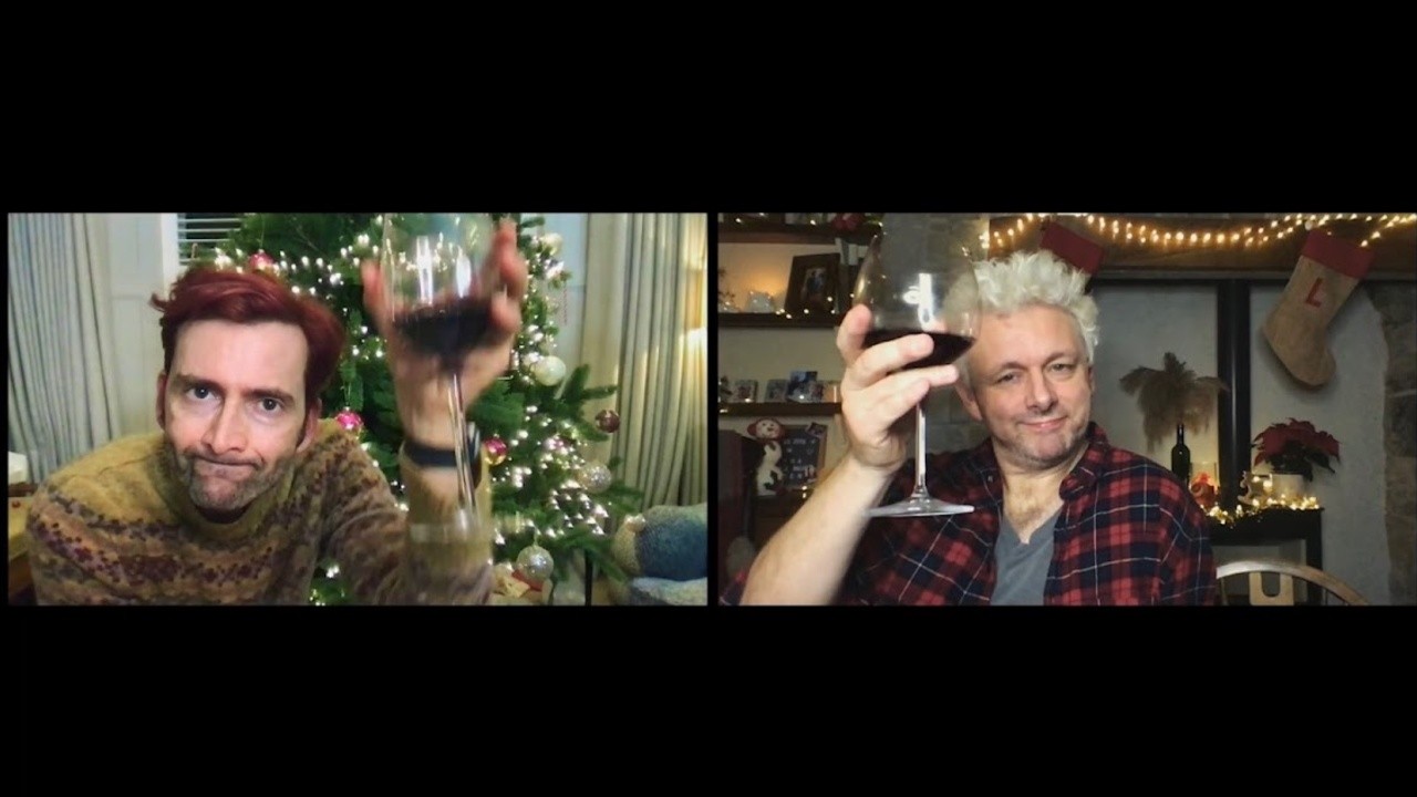 Staged: Happy New Year from David Tennant & Michael Sheen