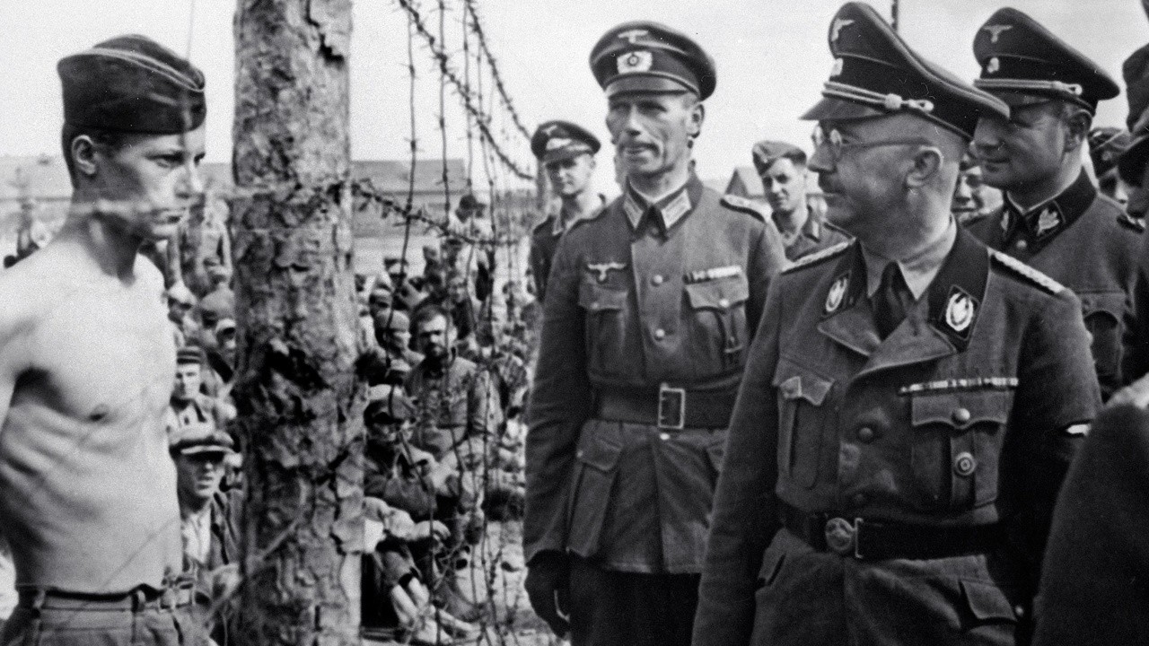 Heinrich Himmler Visits Concentration Camp Near Minsk