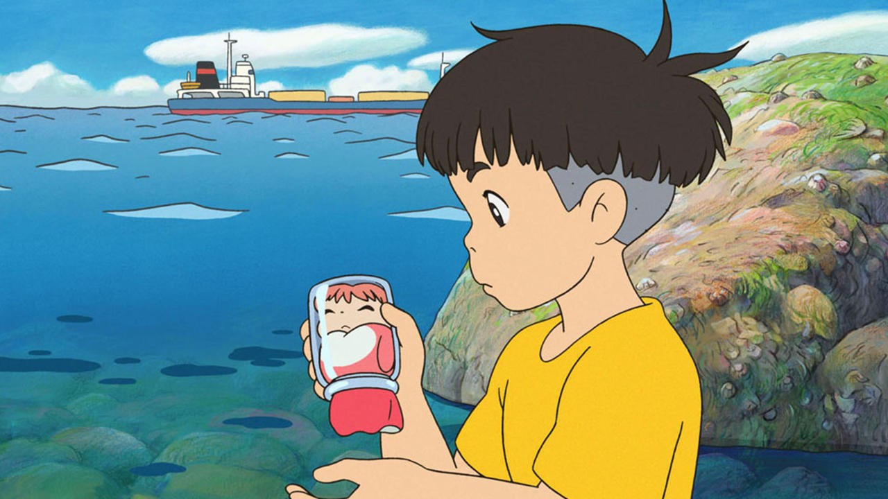 Image du film Ponyo sur la falaise