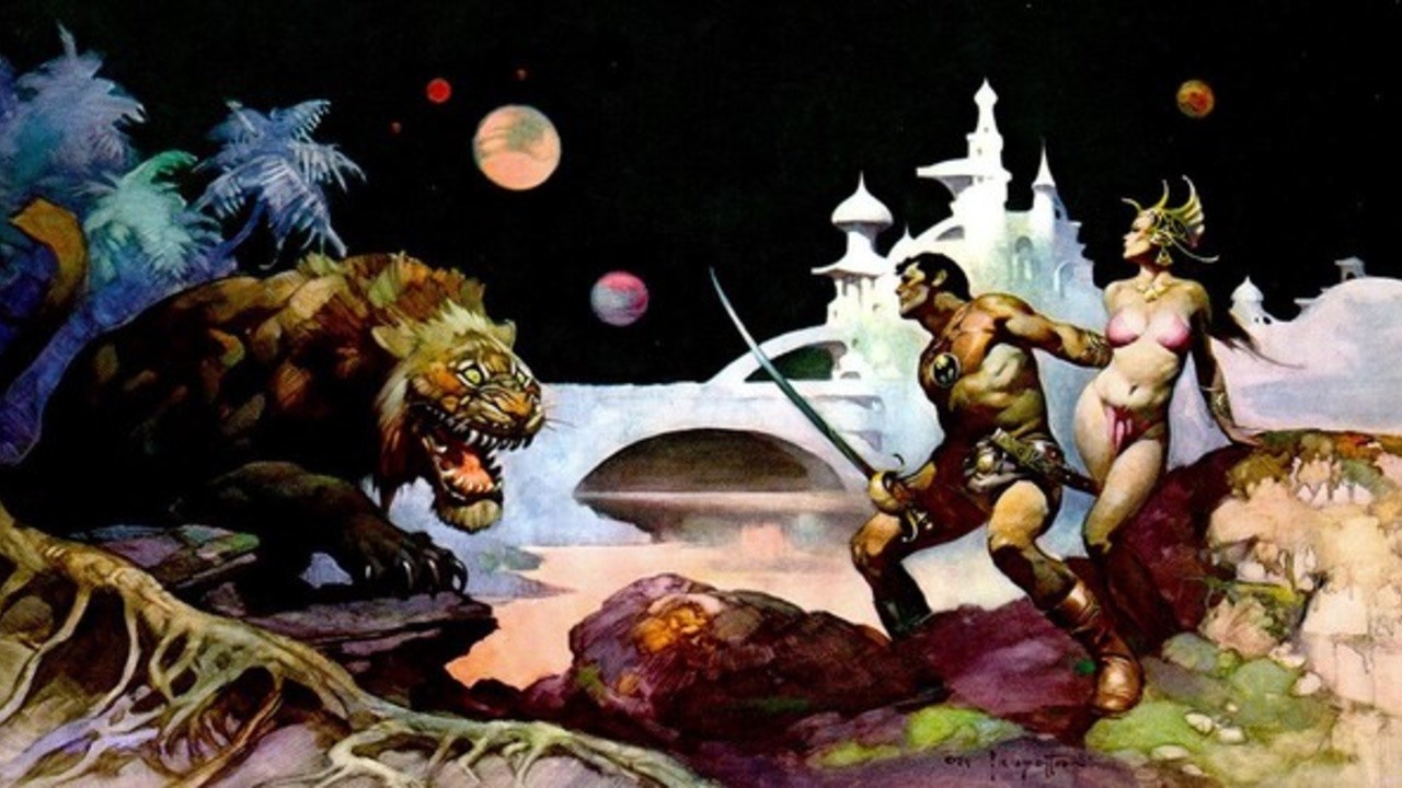 Frazetta: Painting with Fire