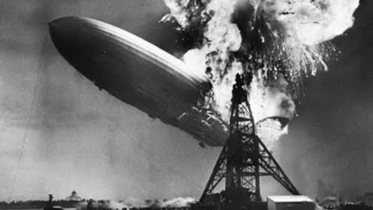 Hindenburg Disaster Newsreel Footage