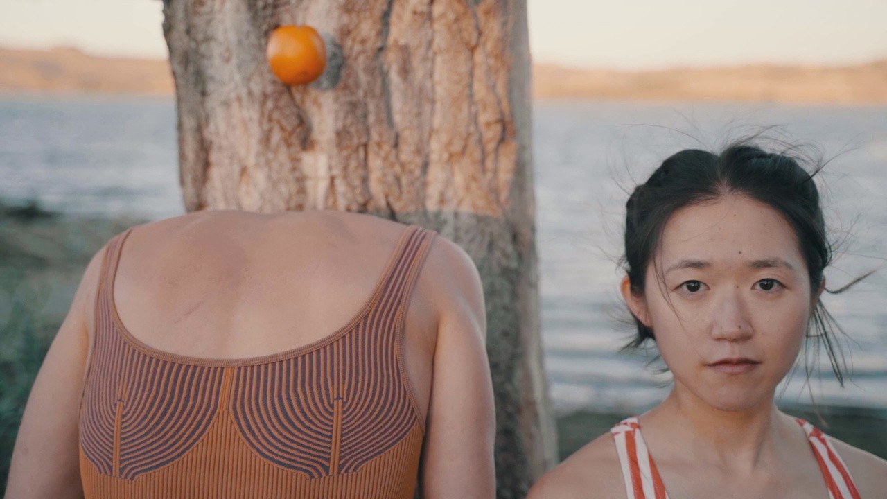 Fresh Oranges Into the Ocean