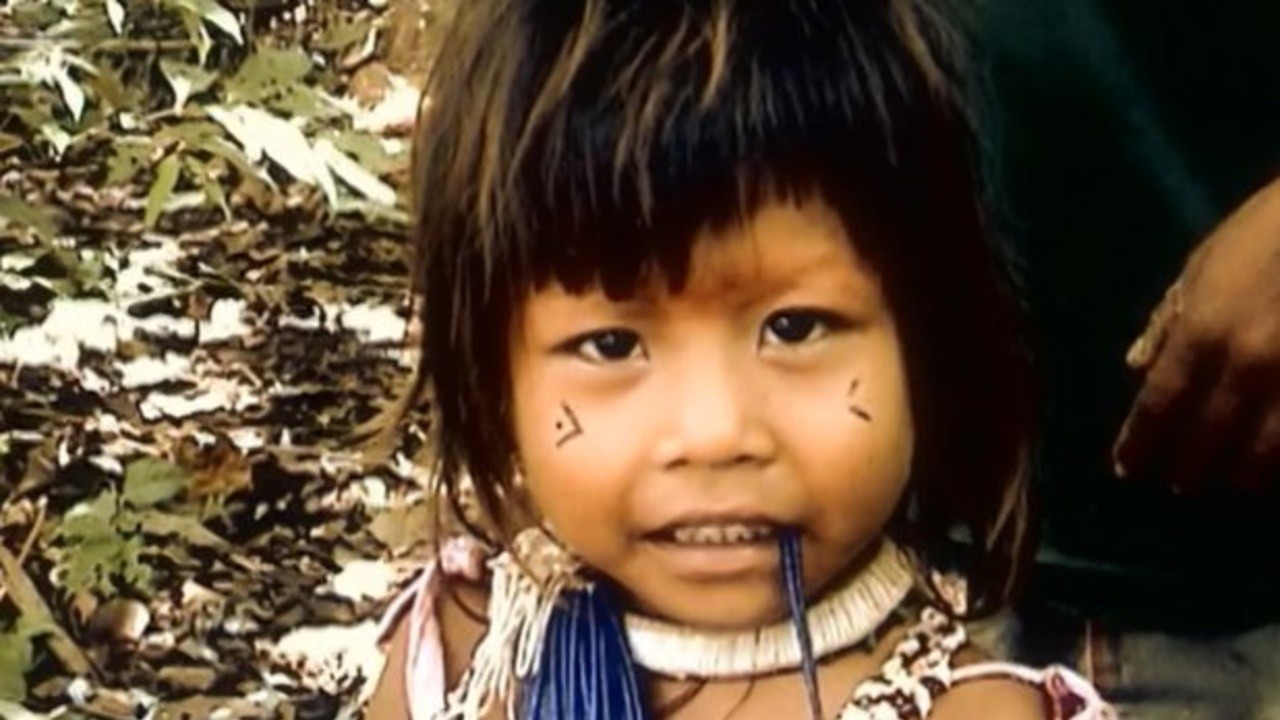 xingu child girl Xingu indian child hi-res stock photography and images - Alamy