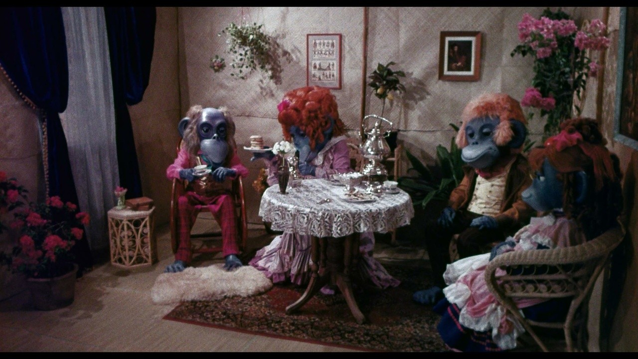 The Rare Blue Apes of Cannibal Isle
