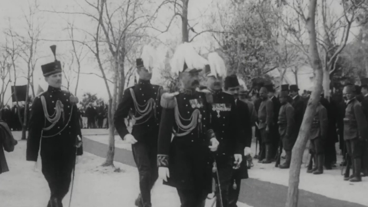 Arrival in Durres of William of Wied, Prince of Albania, March 1914