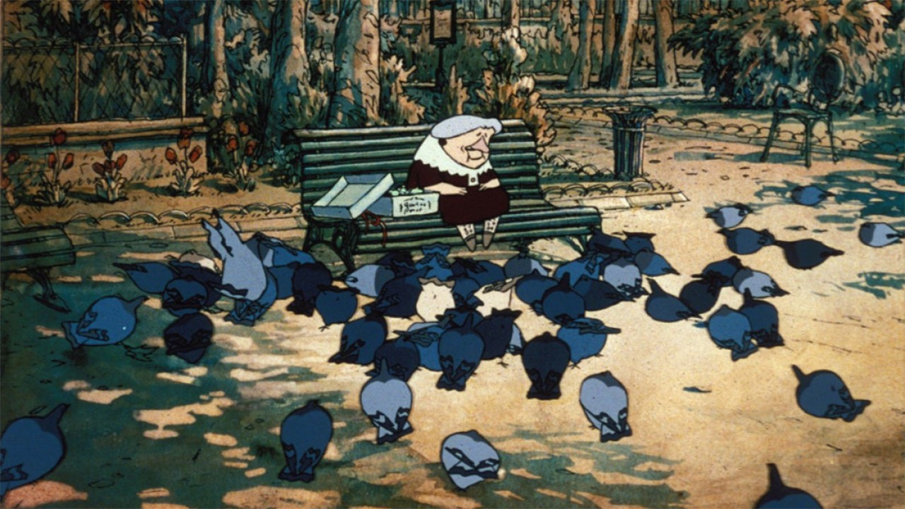 The Old Lady and the Pigeons