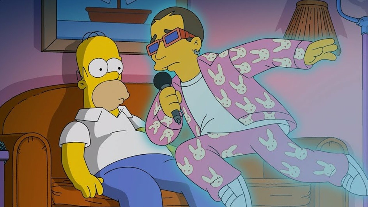 The Simpsons, Bad Bunny: Te Deseo Lo Mejor [MV]