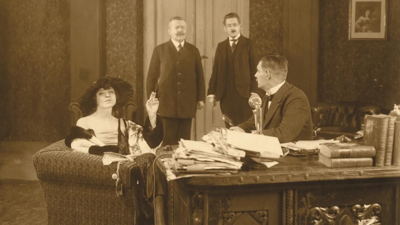 Four Around a Woman