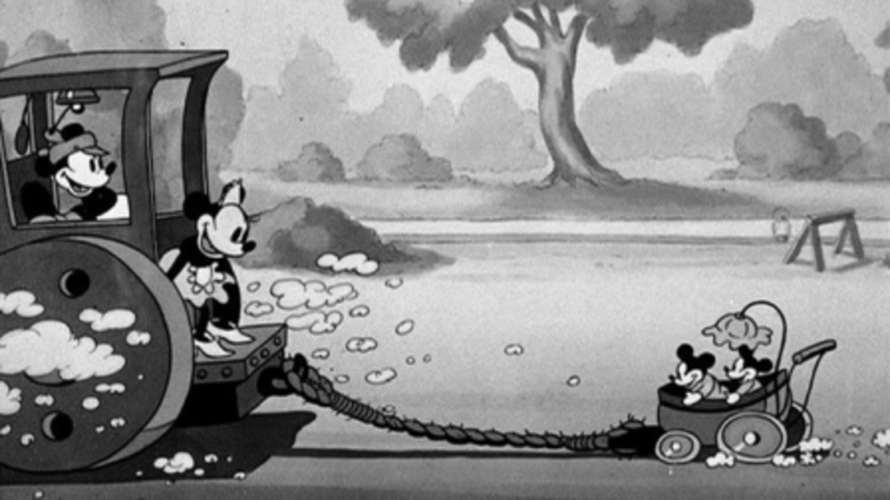 Mickey's Steam Roller