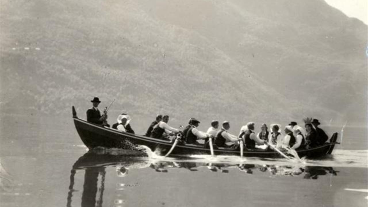 The Bridal Party in Hardanger