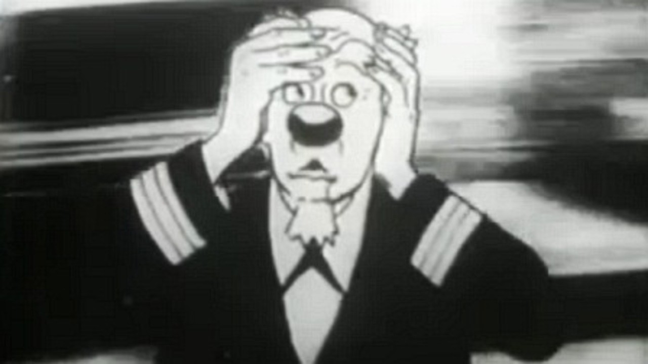 När Kapten Grogg skulle porträtteras