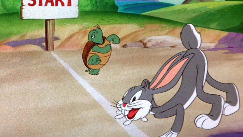 Tortoise Wins by a Hare