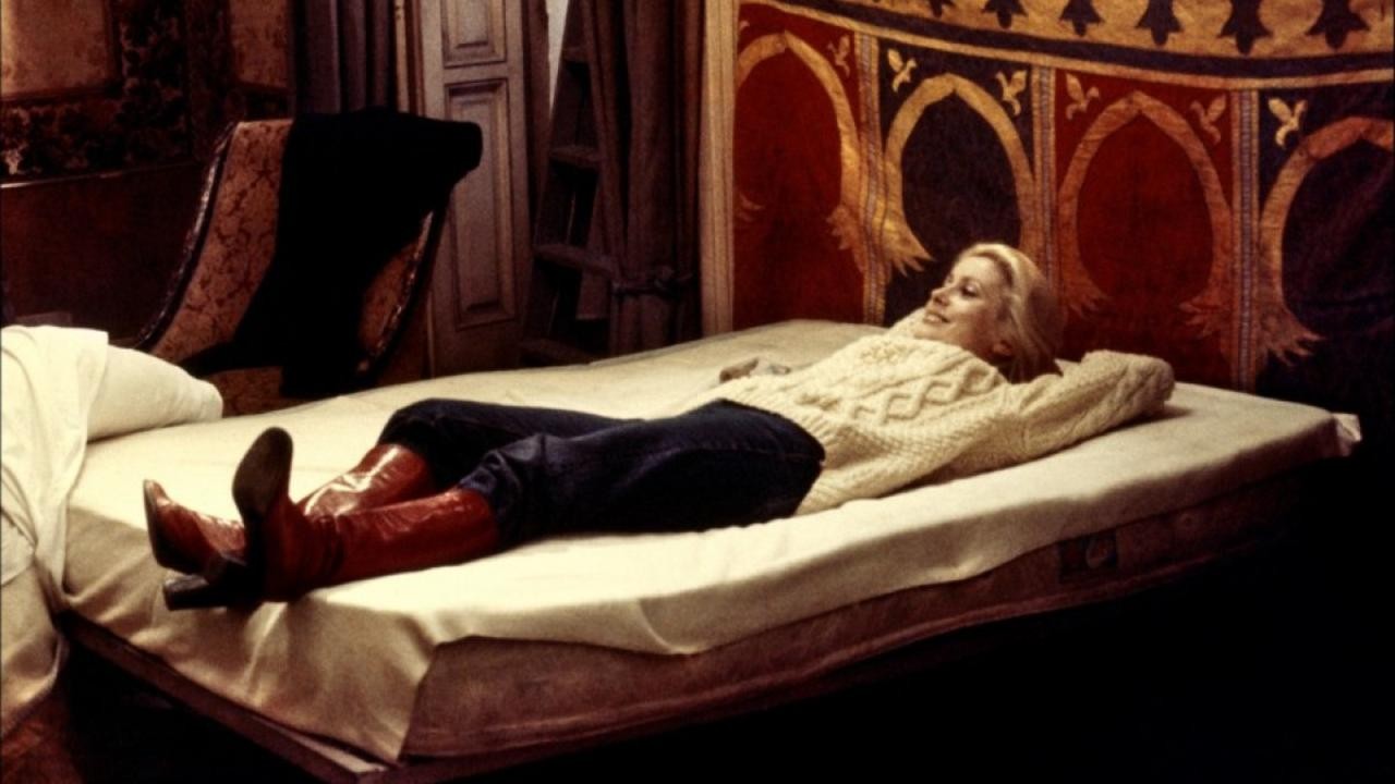 The Woman with Red Boots