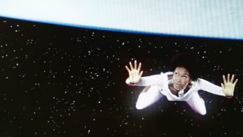 An African Woman in Space
