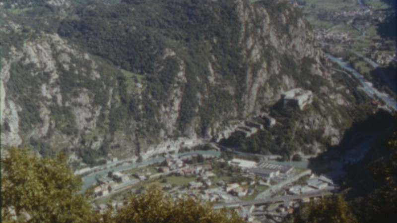 Die Römerstraße im Aostatal