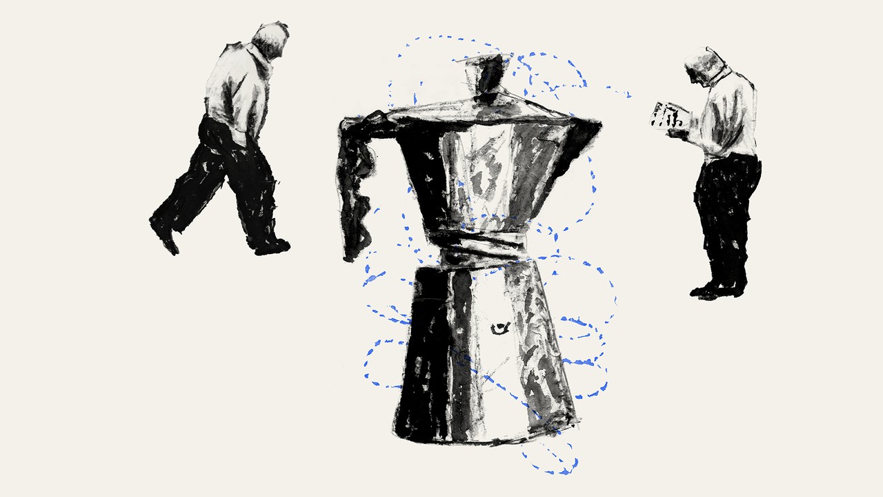 SELF-PORTRAIT AS A COFFEE-POT