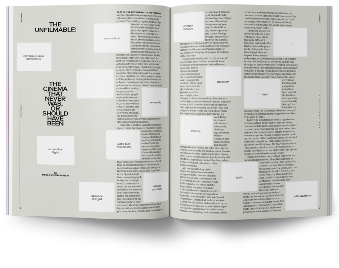 Notebook Magazine | MUBI