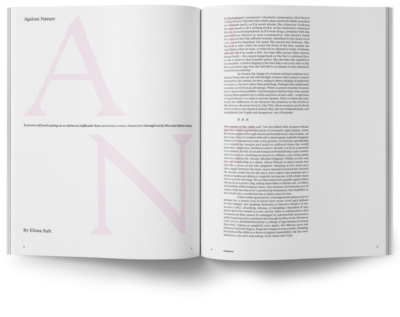 Notebook Magazine | MUBI