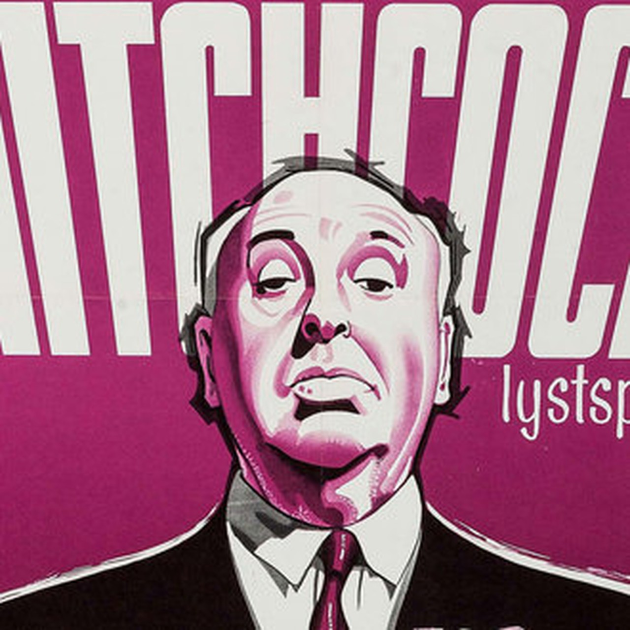 alfred hitchcock silhouette poster