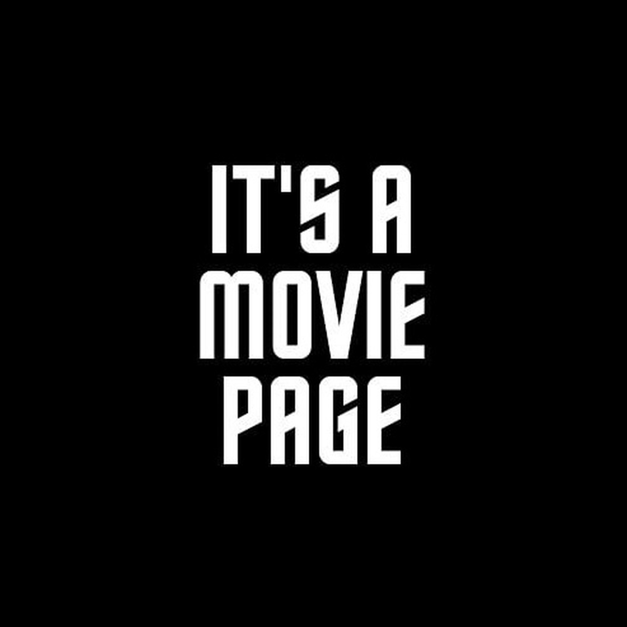 It's a Movie Page