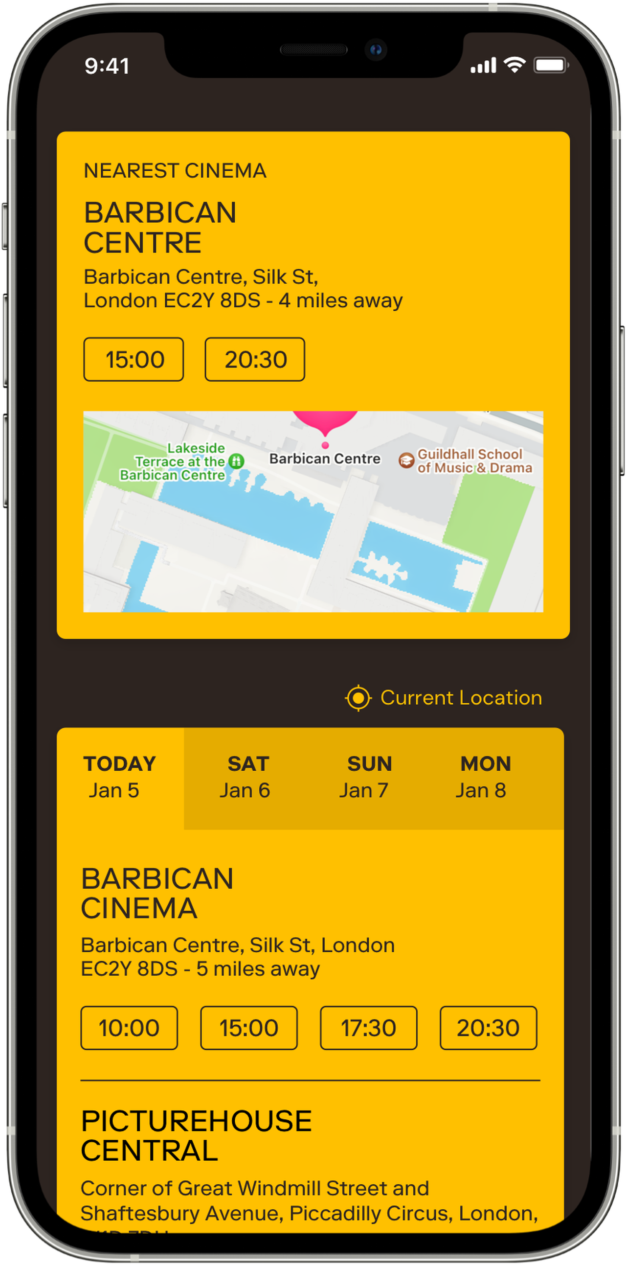 Mubi Go app screenshot